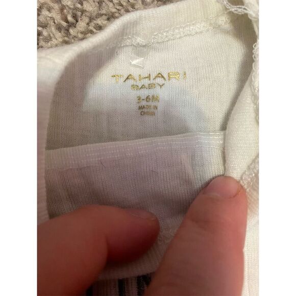 Talari "Awesome Like Dad" Baby Bodysuit Beige Unisex Short Sleeve - Picture 2 of 2